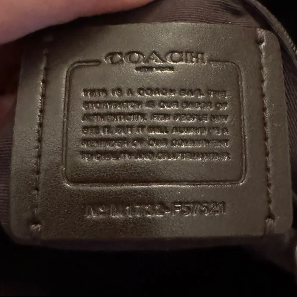 COACH Mini Bennett White Leather Handbag - Picture 5 of 15